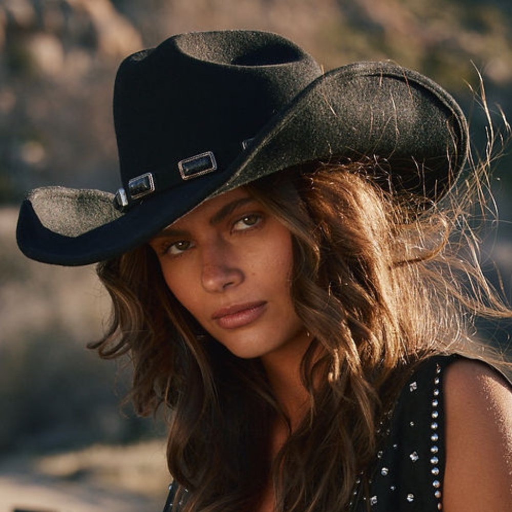 12th Tribe McGraw Black Onyx Cowboy Hat - BRAND NEW